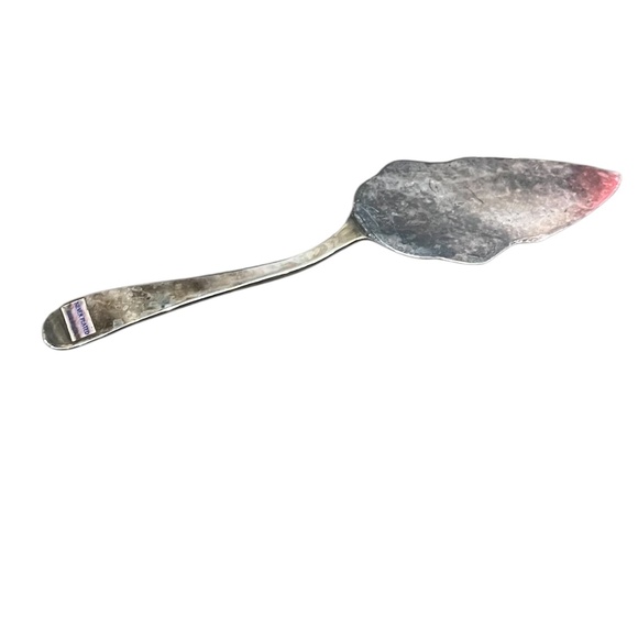 Vintage International Silver Co. Merry Christmas silver plated pie cake server - Picture 3 of 5